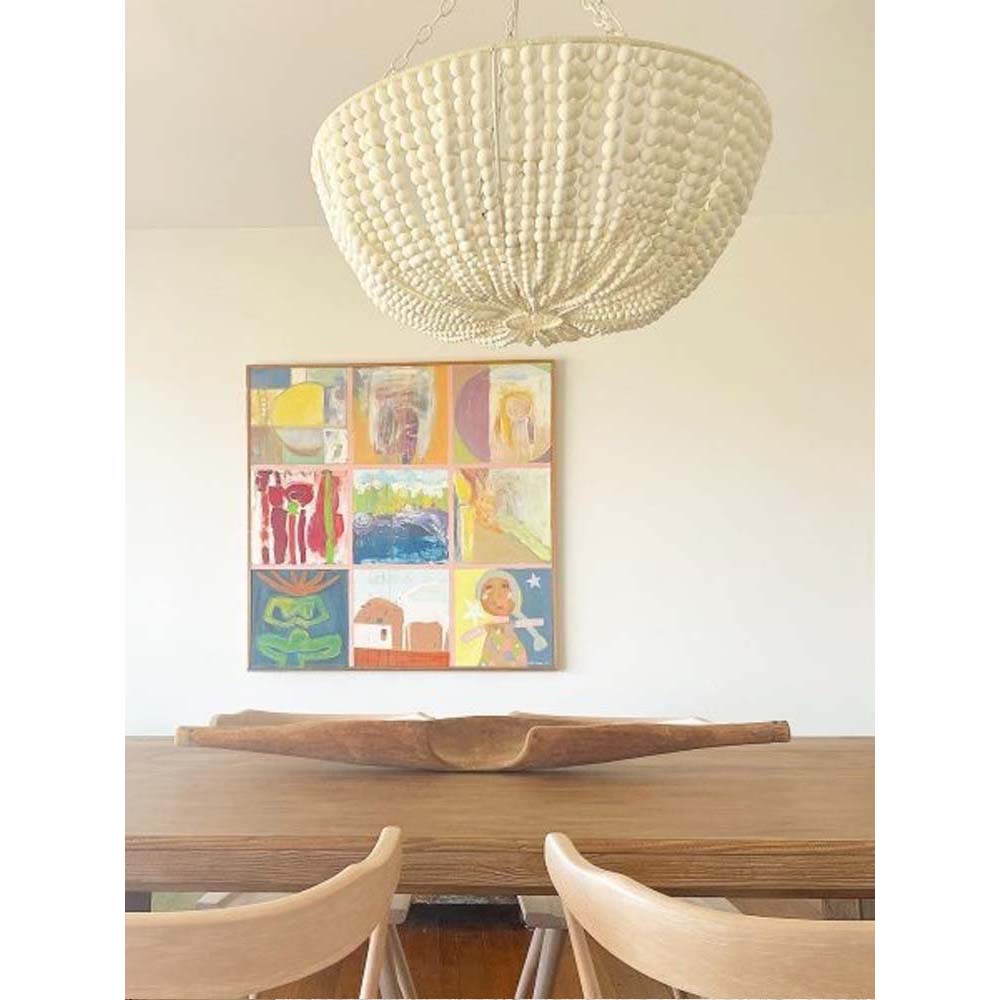 Lana Wood Beaded Chandelier - view 18