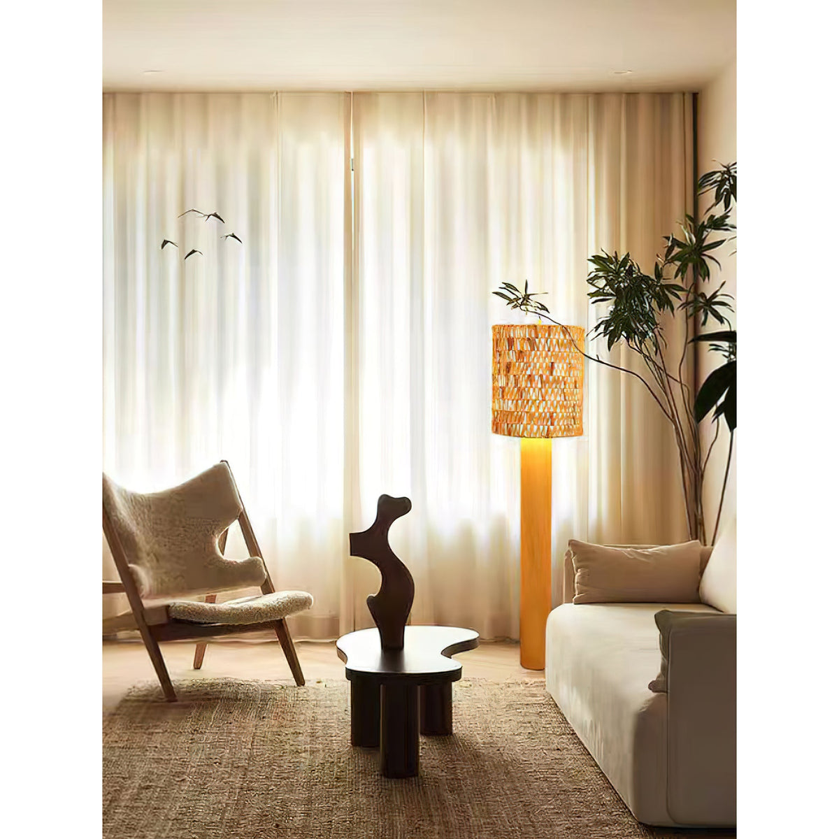 Brodie Wood Floor Lamp - view 19