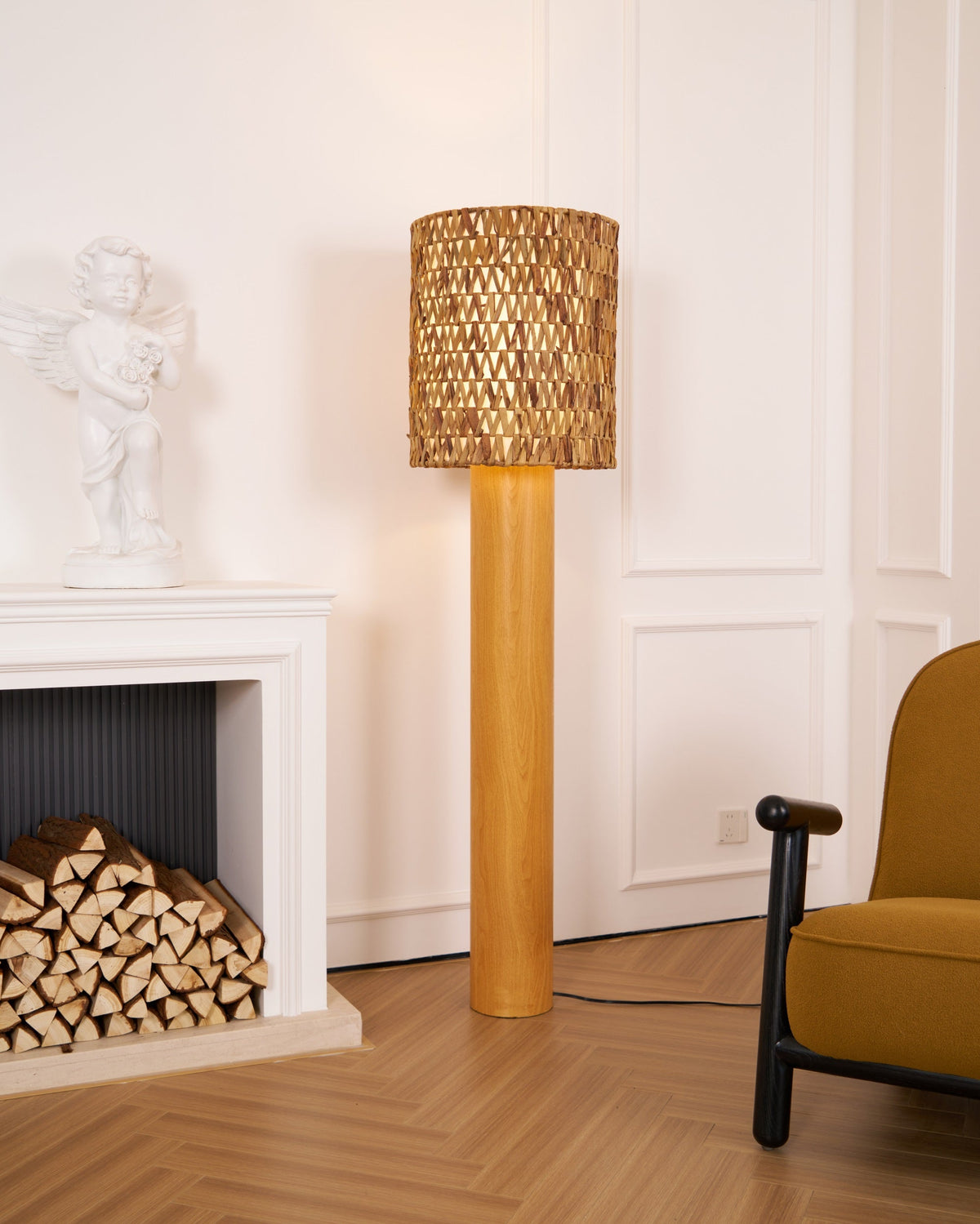 Brodie Wood Floor Lamp - view 7