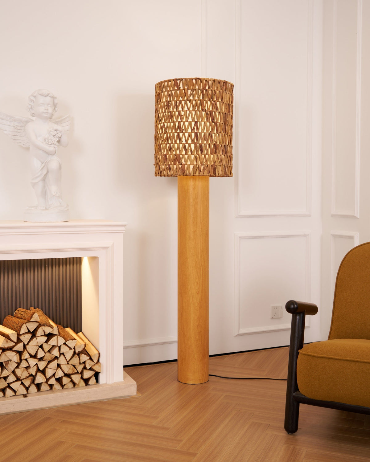 Brodie Wood Floor Lamp - view 8