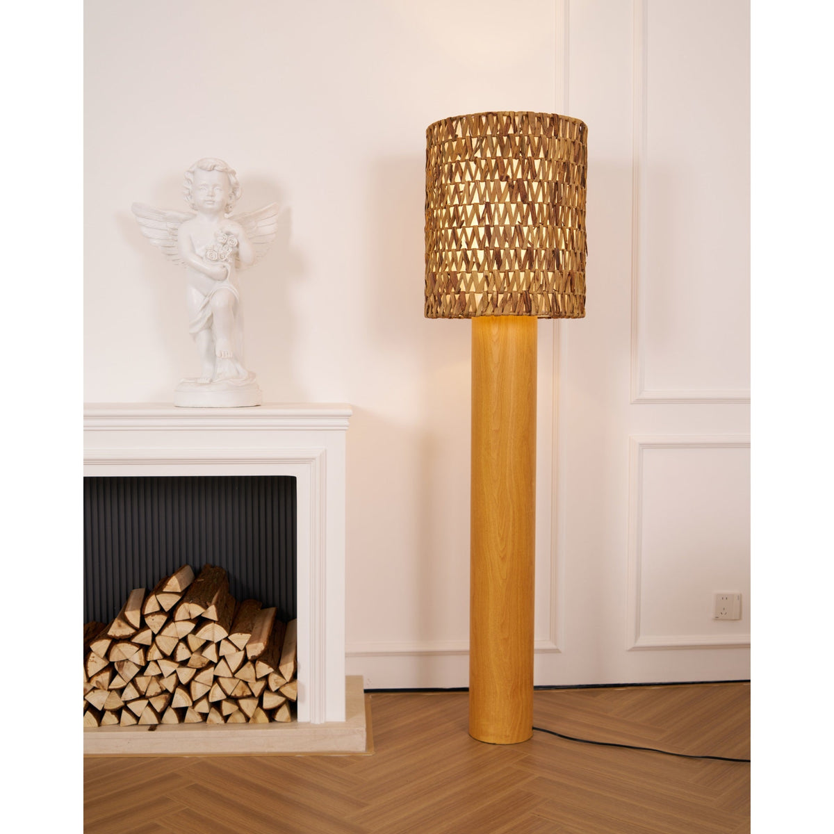 Brodie Wood Floor Lamp - view 9