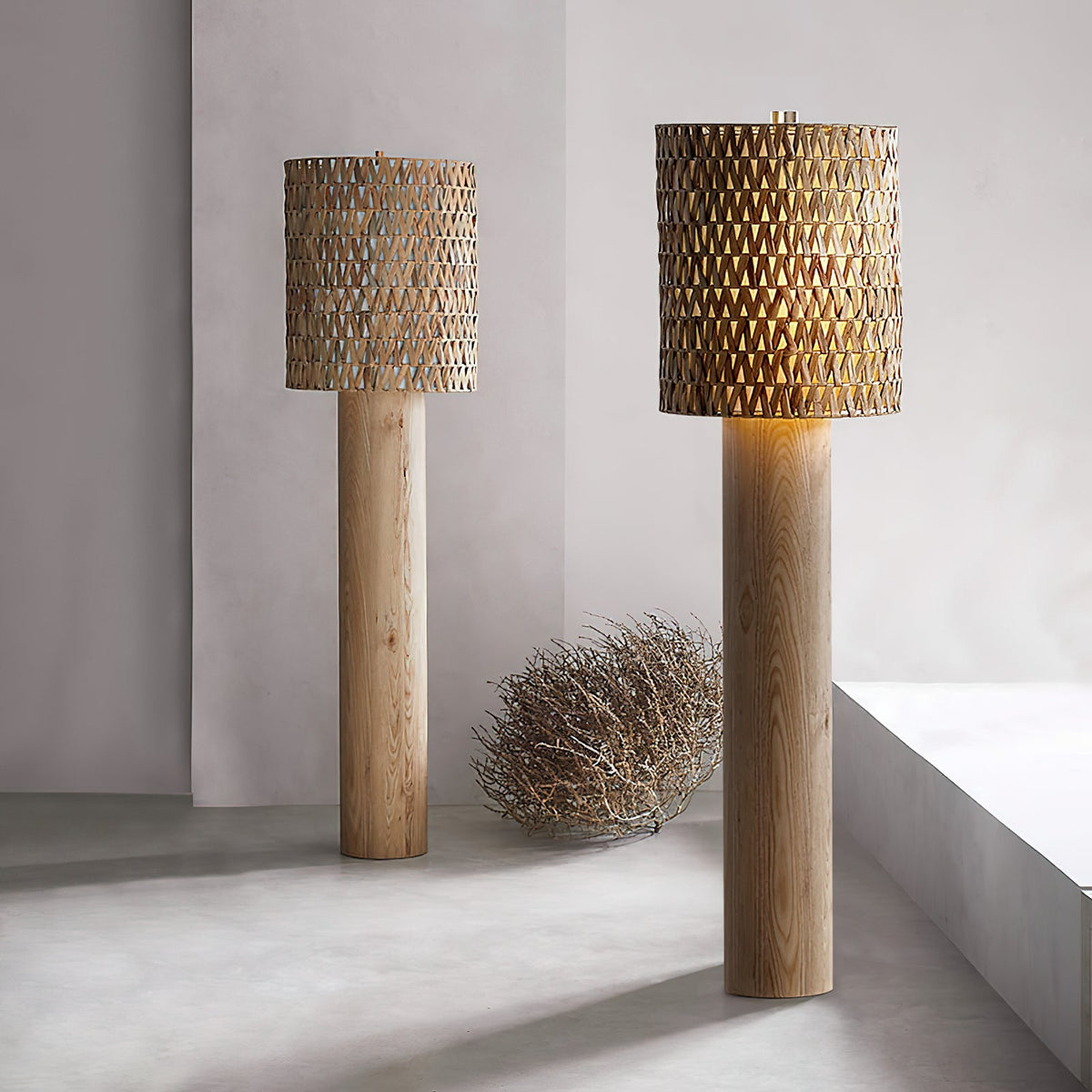 Brodie Wood Floor Lamp - view 2