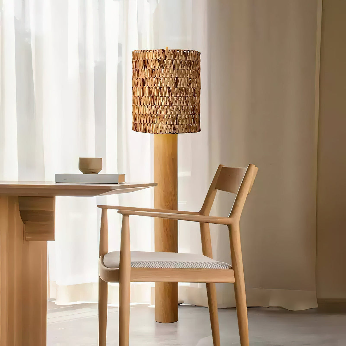 Brodie Wood Floor Lamp - view 14