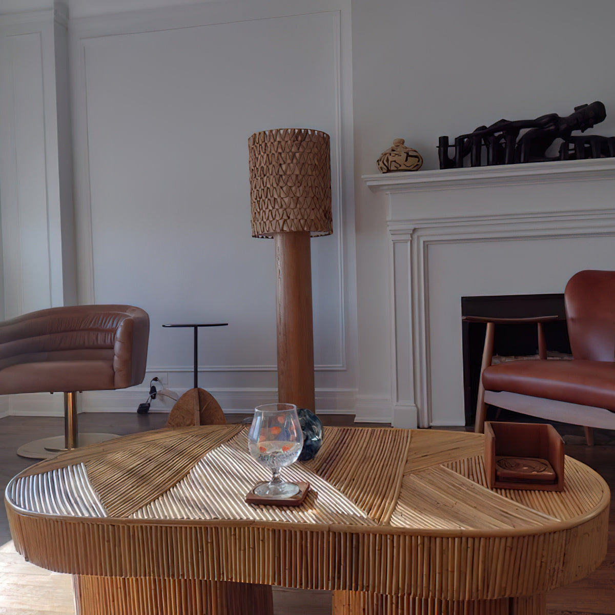 Brodie Wood Floor Lamp - view 15