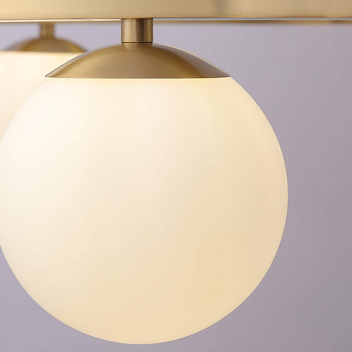Bubbles Brass Ring Chandelier - view 14