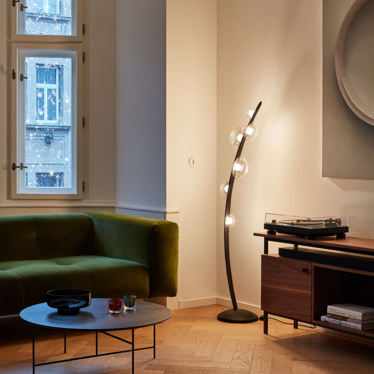 Bubbles Glass Floor Lamp - view 9