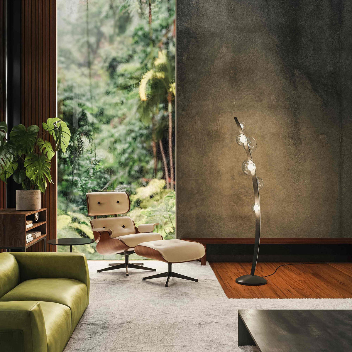 Bubbles Glass Floor Lamp - view 4
