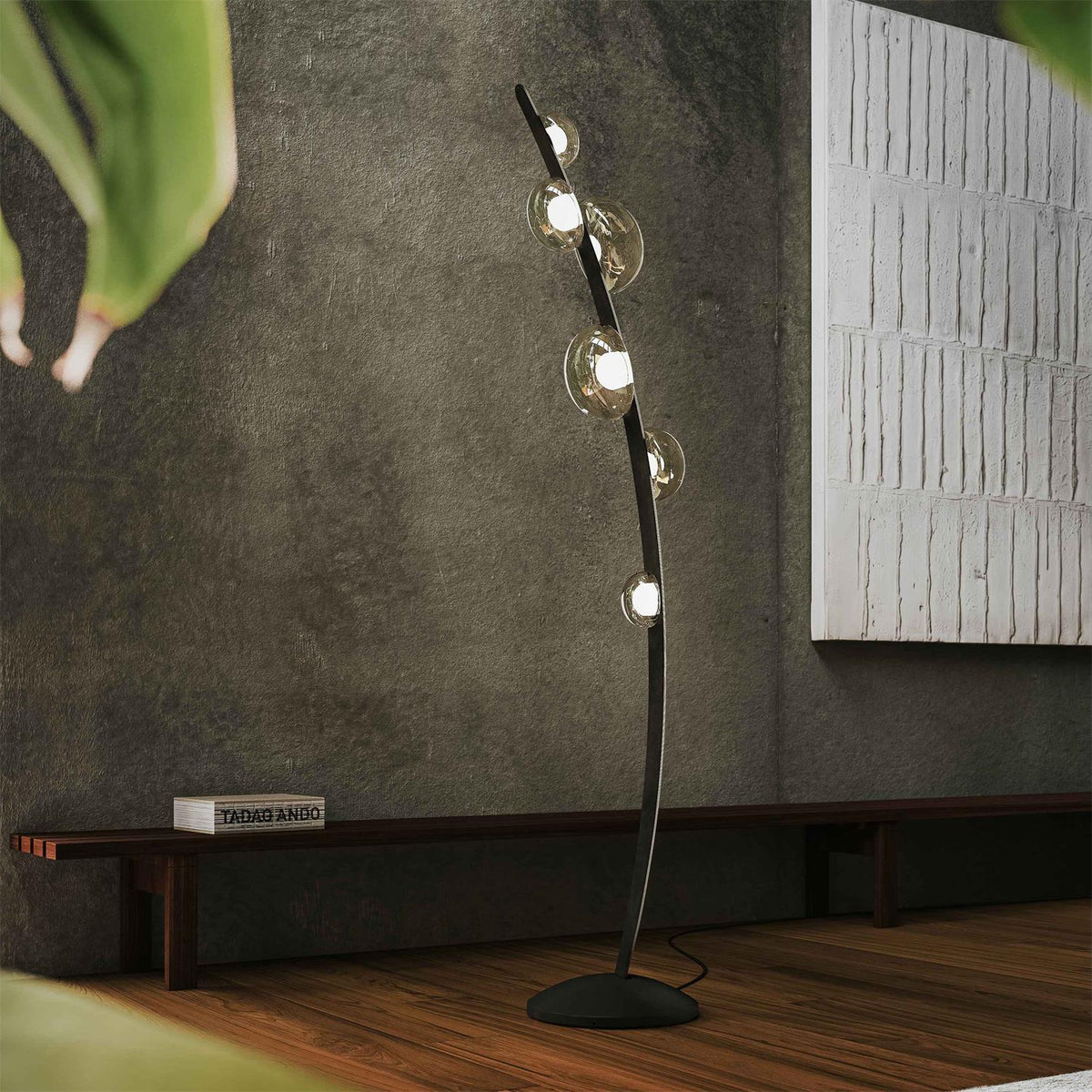 Bubbles Glass Floor Lamp - view 6