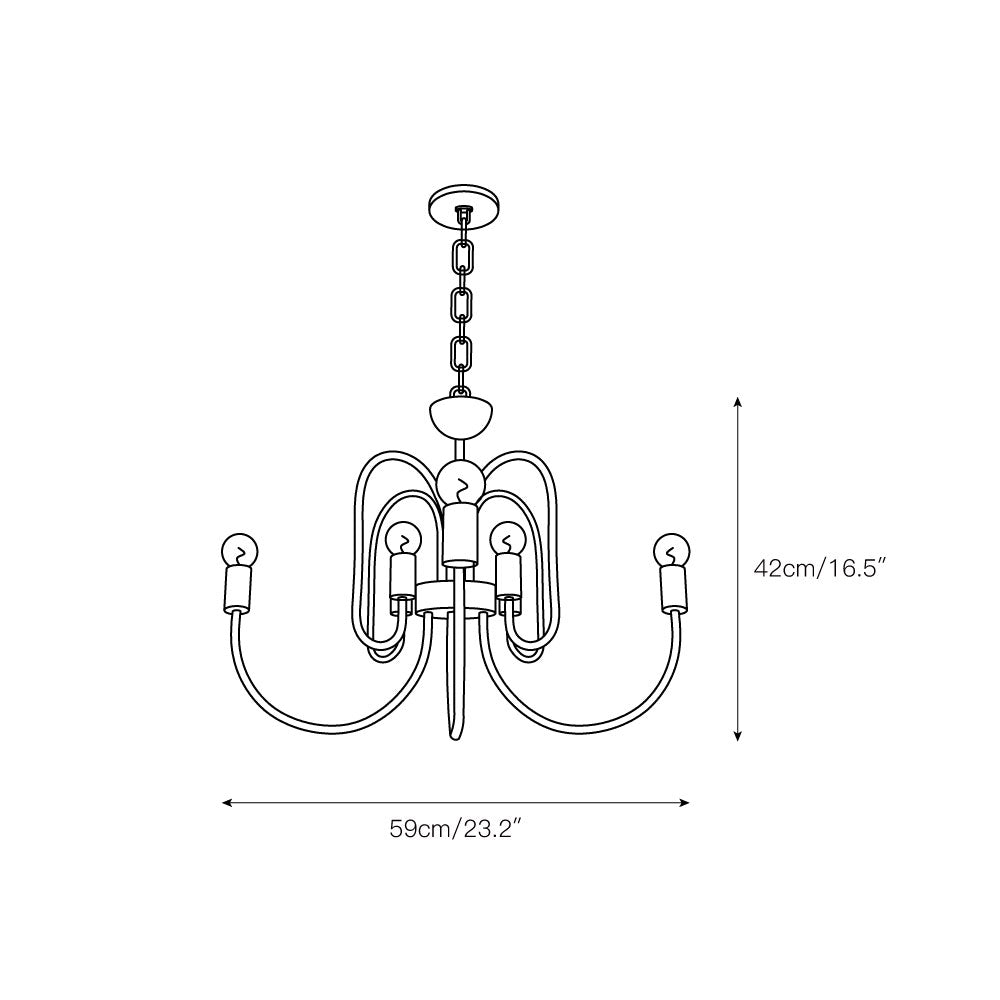 Cabry Chandelier - view 4