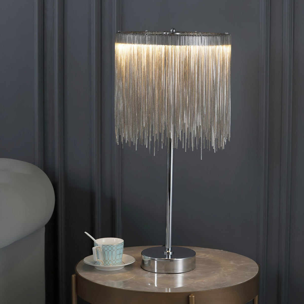 Cadena Tassel Table Lamp - view 2