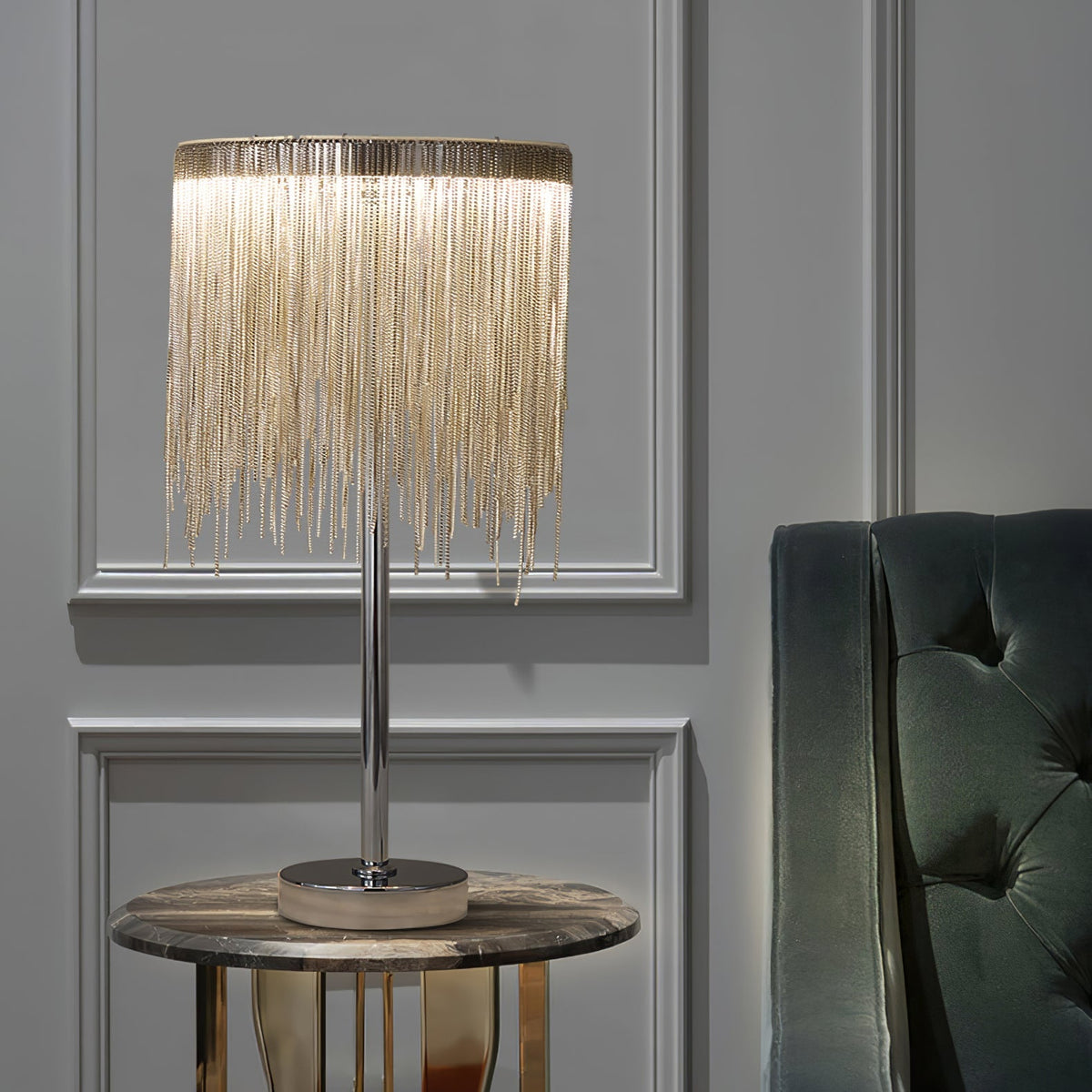Cadena Tassel Table Lamp - view 7
