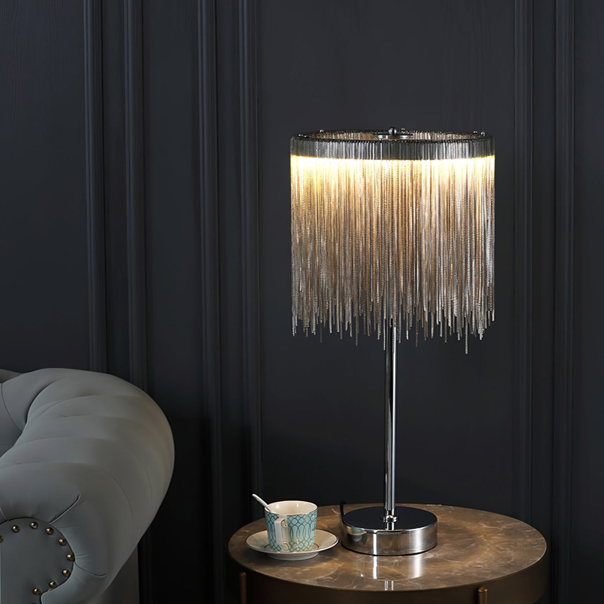Cadena Tassel Table Lamp - view 3