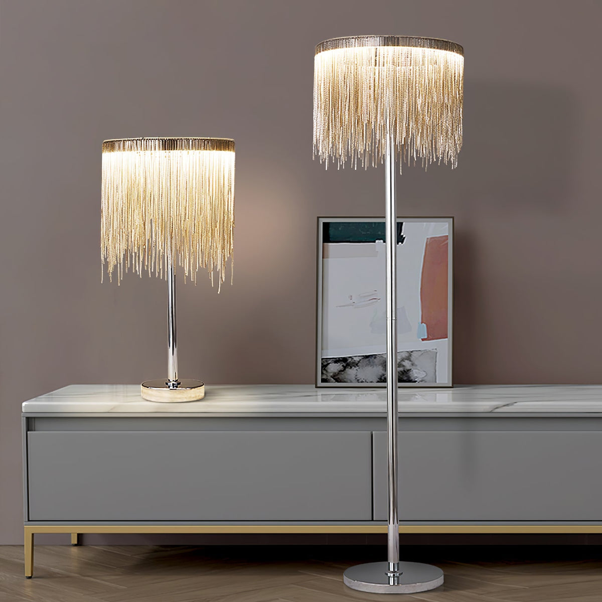 Cadena Tassel Table Lamp - view 5