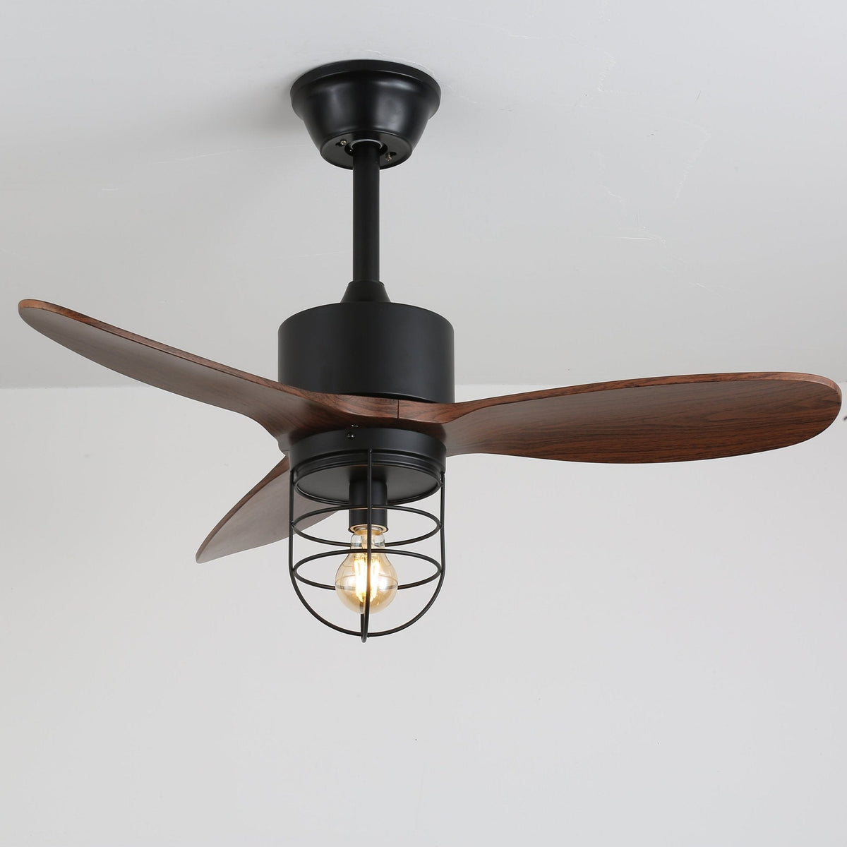 Caldor Industrial Ceiling Fan Light