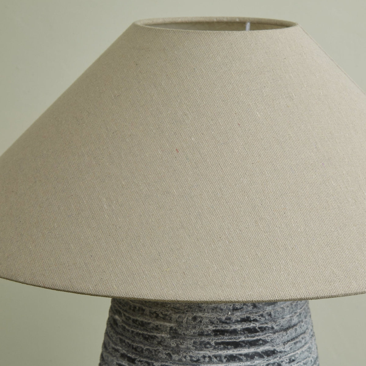 Callisto Ribbed Ceramic Table Lamp