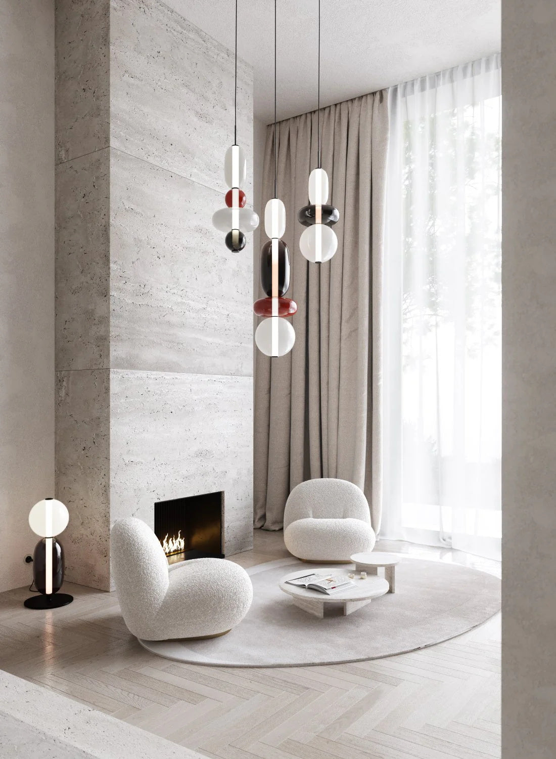 Candied Glass Combo Chandelier - view 2