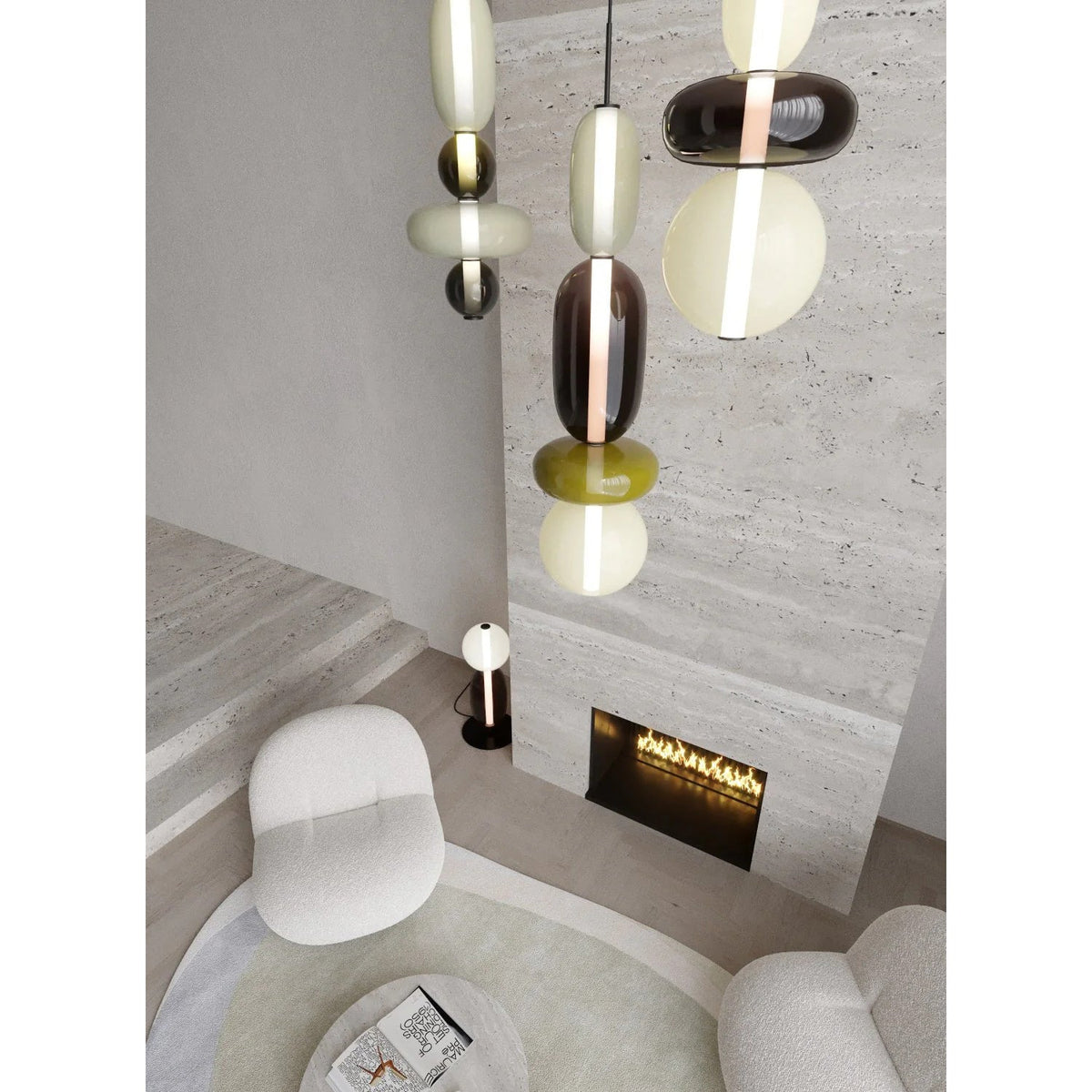 Candied Glass Combo Chandelier - view 14