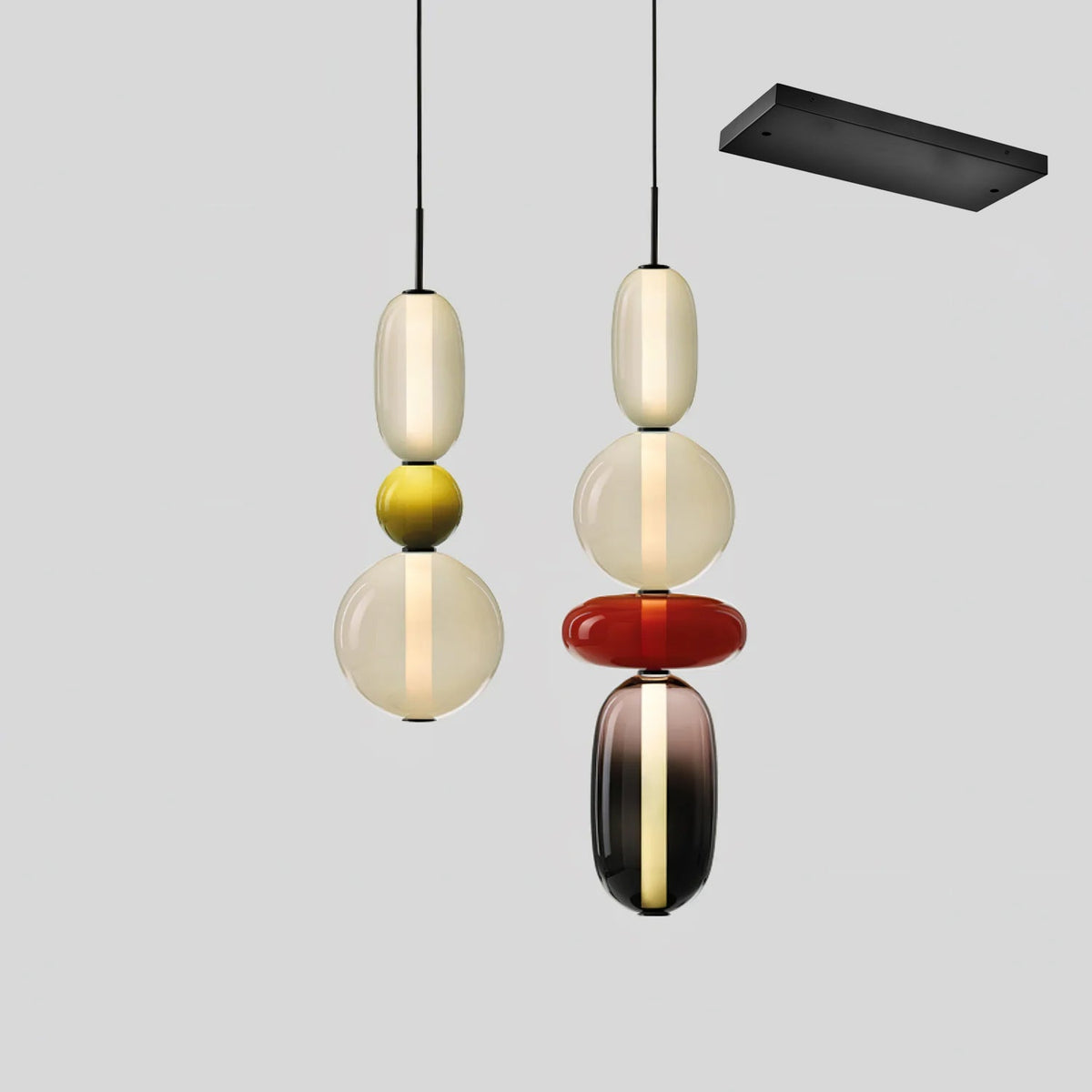 Candied Glass Combo Chandelier - view 20