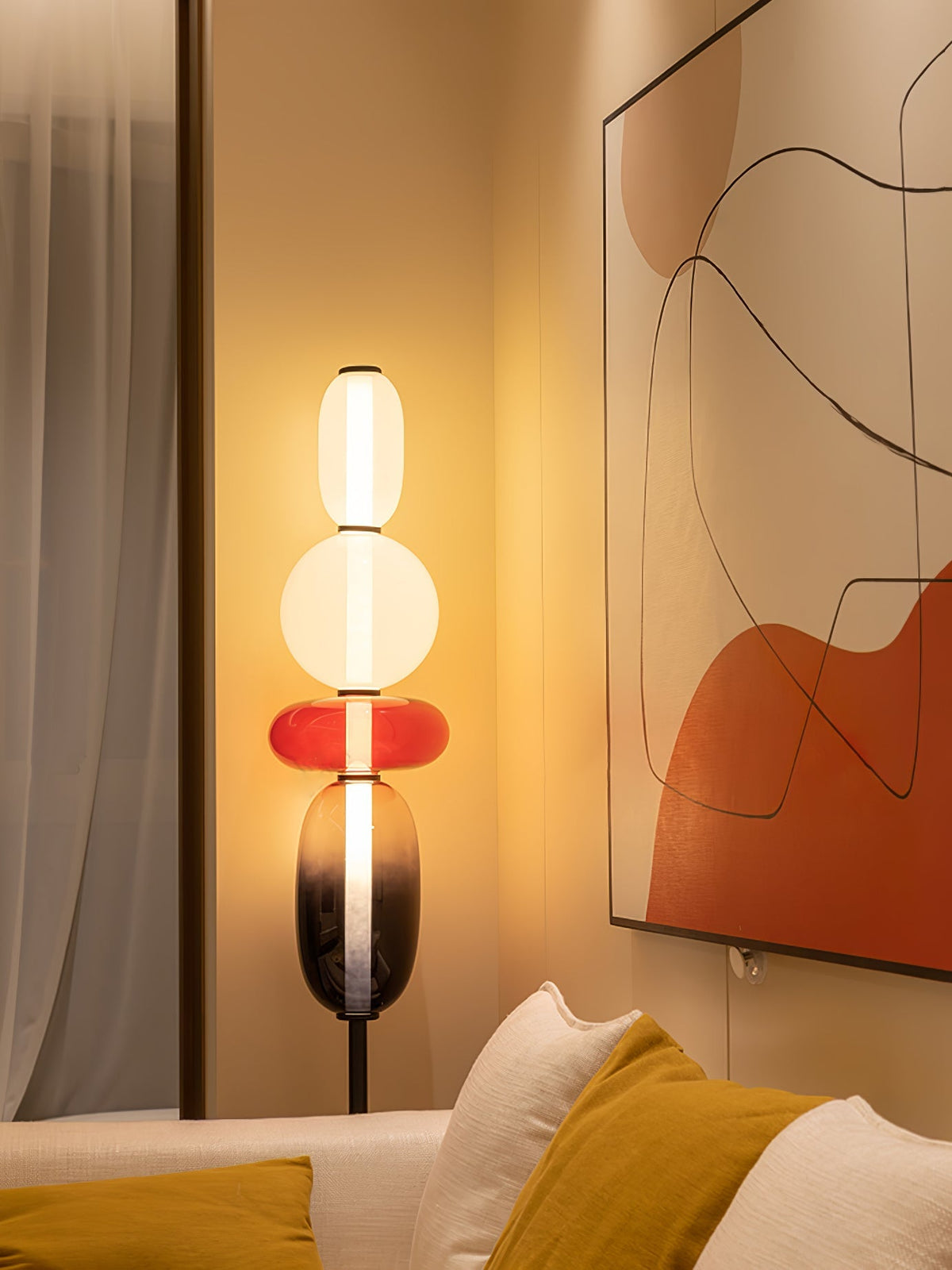 Candied Glass Floor Light - view 42
