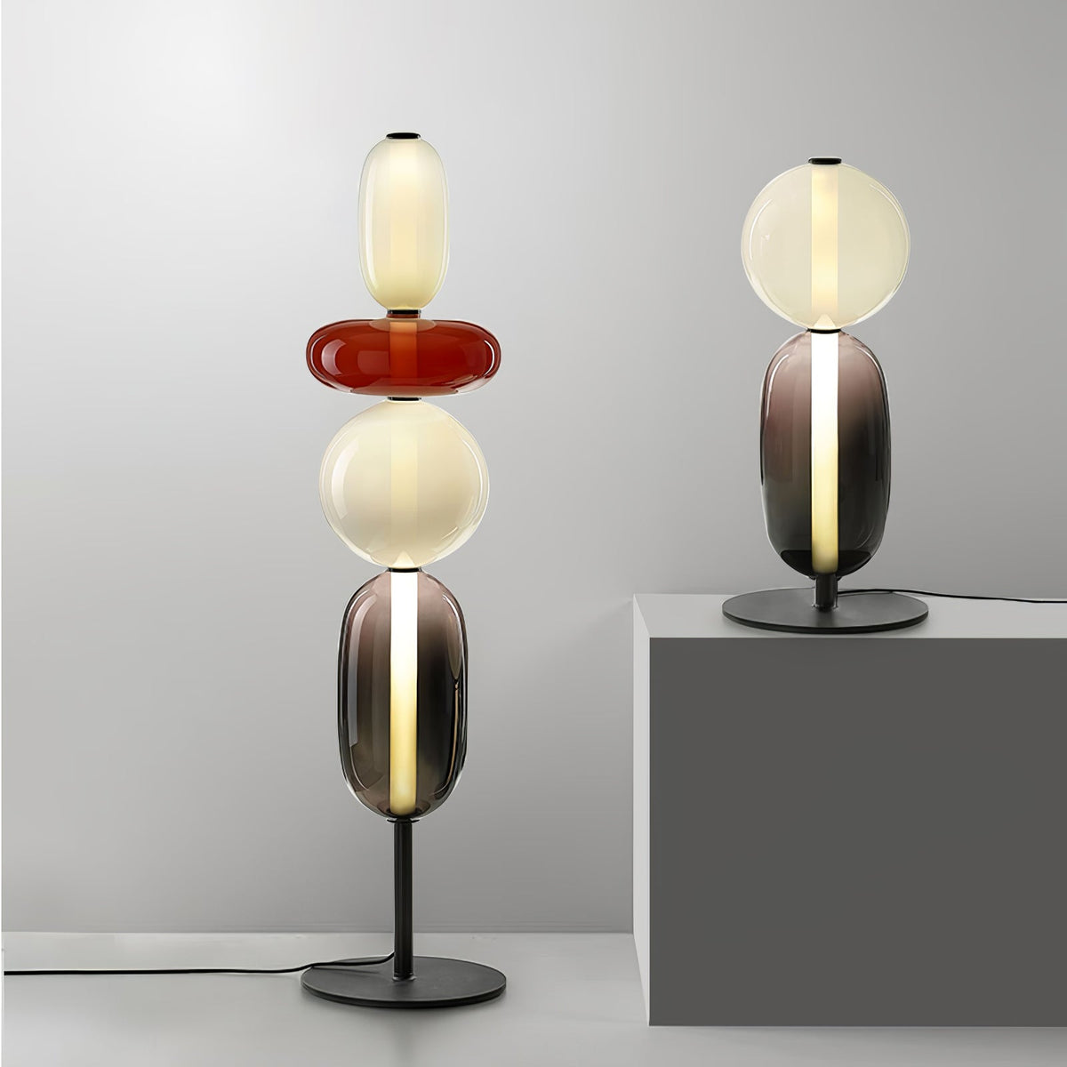 Candied Glass Floor Light - view 5