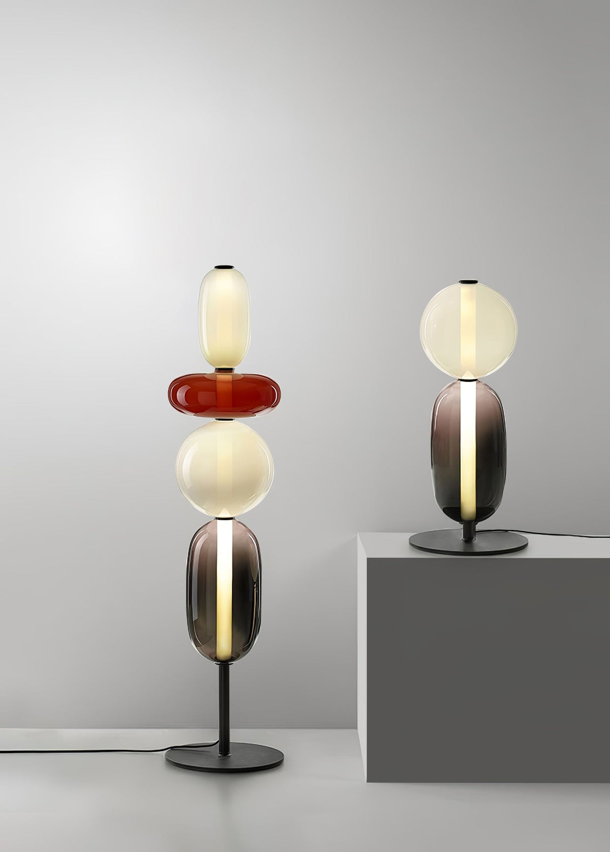 Candied Glass Floor Light - view 29