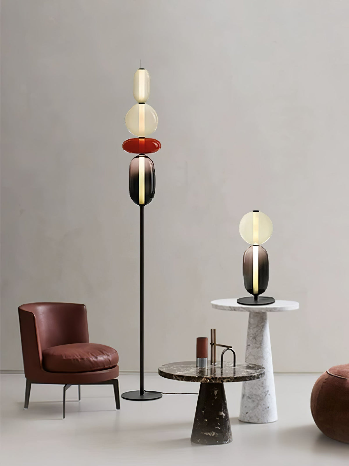 Candied Glass Floor Light - view 23