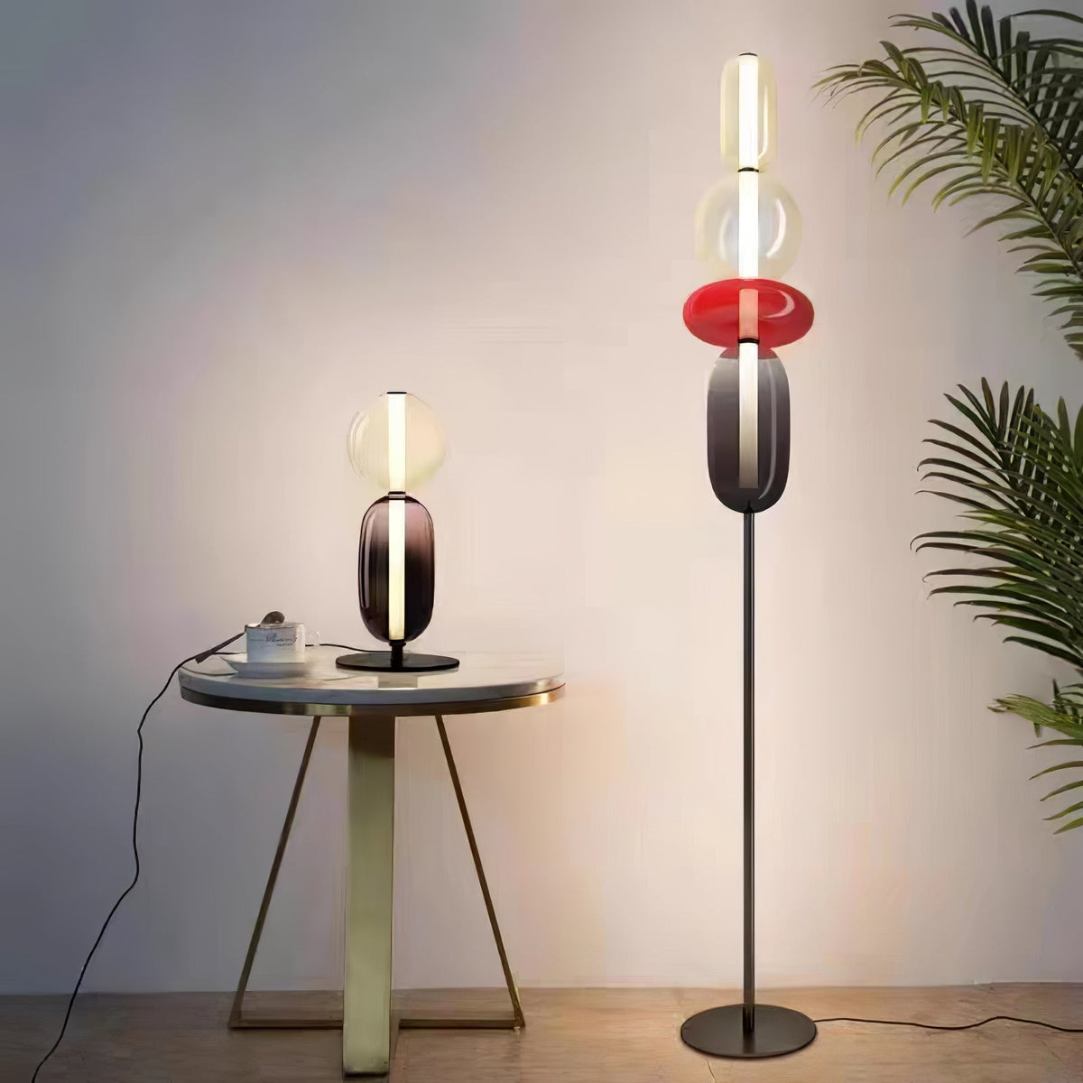 Candied Glass Floor Light - view 8
