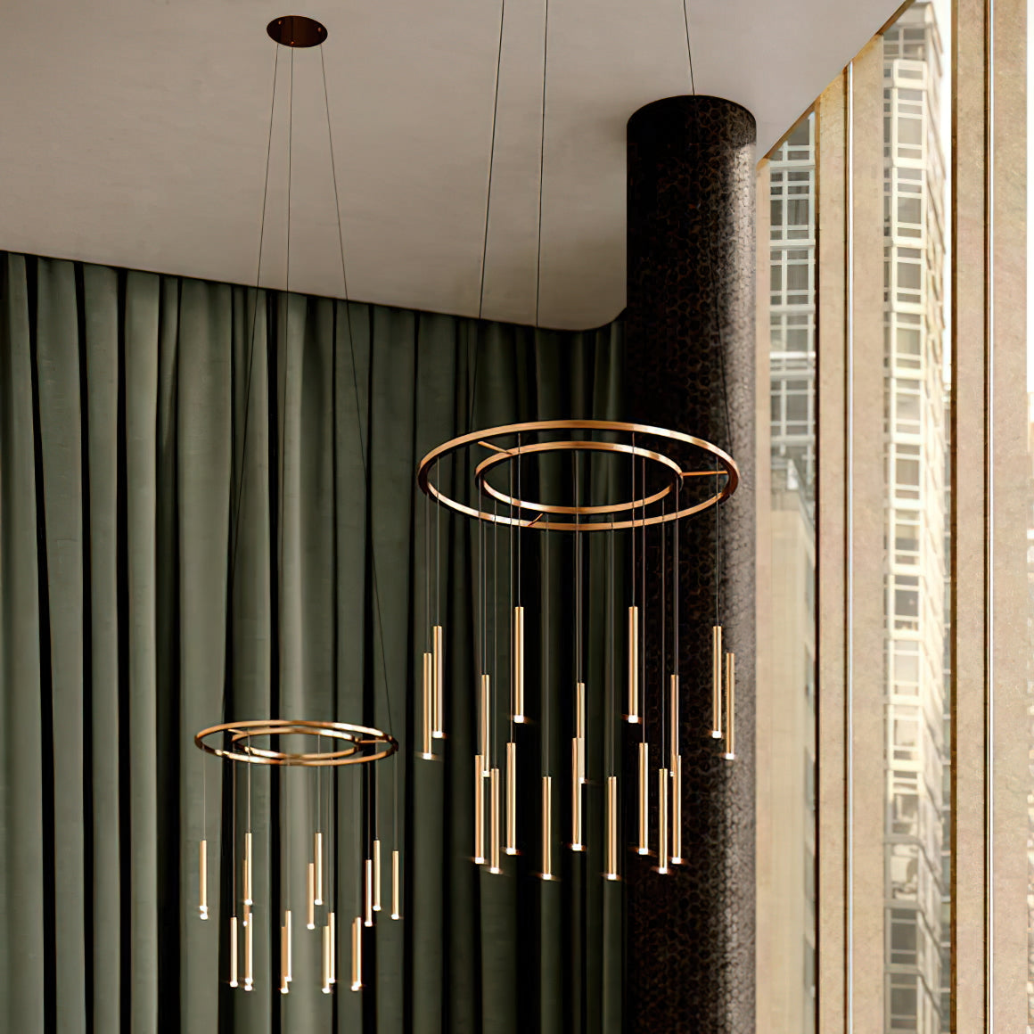Candle Chandelier - view 2