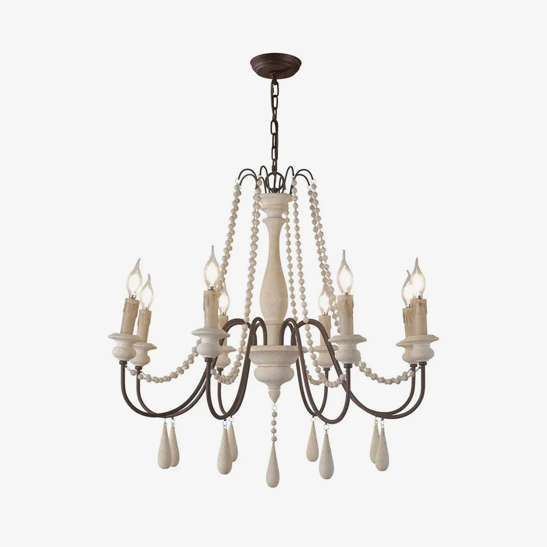 Candle Style Beaded Chandelier - view 6