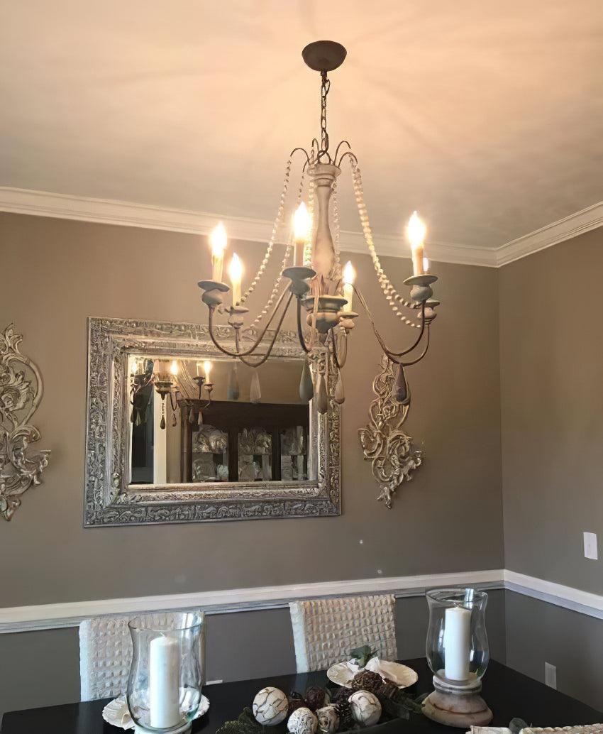 Candle Style Beaded Chandelier - view 23