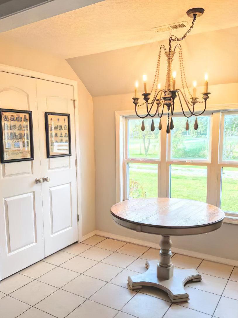 Candle Style Beaded Chandelier - view 25