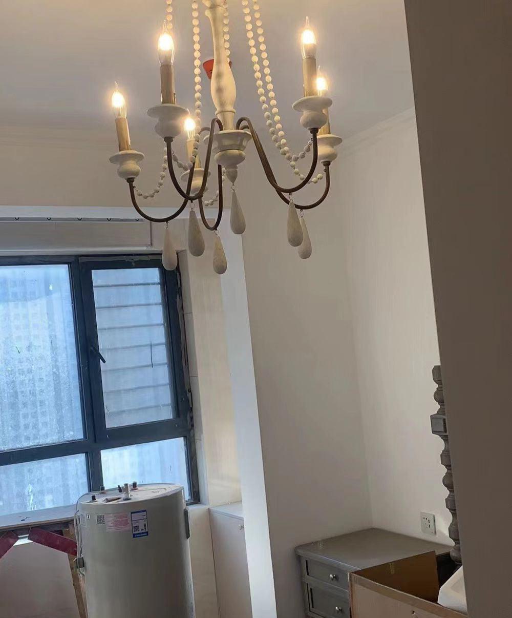 Candle Style Beaded Chandelier - view 28