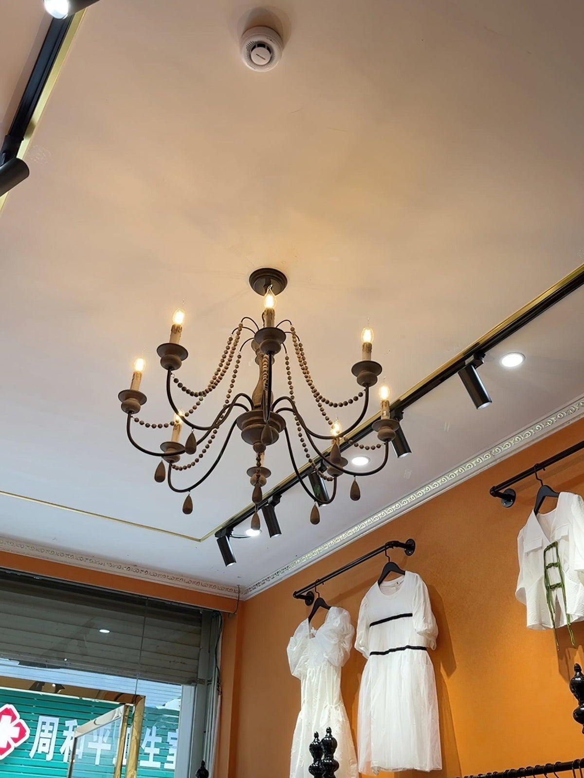 Candle Style Beaded Chandelier - view 33