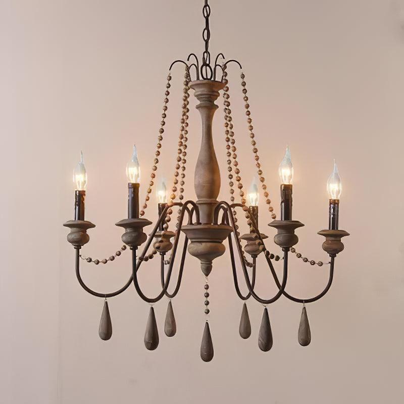 Candle Style Beaded Chandelier - view 15