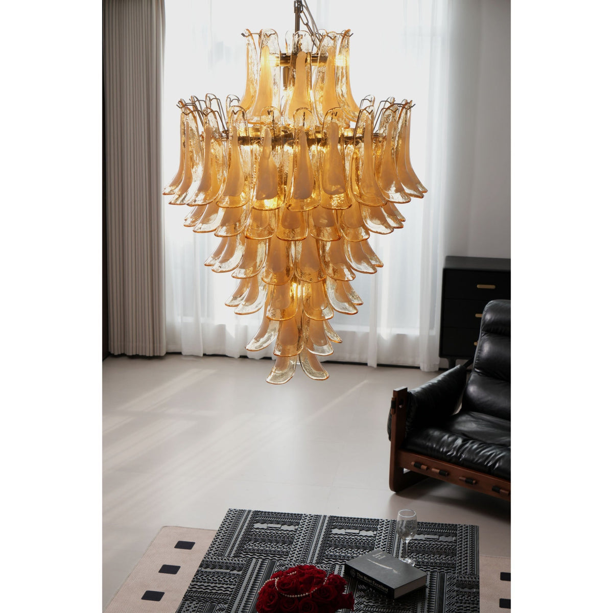 Caramello Petal Chandelier - view 13
