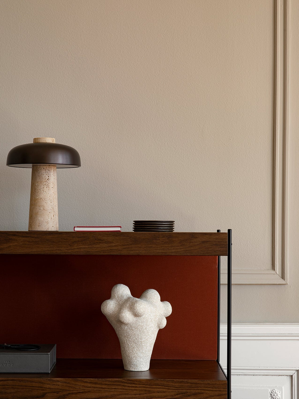Carla Travertine Table Lamp - view 15