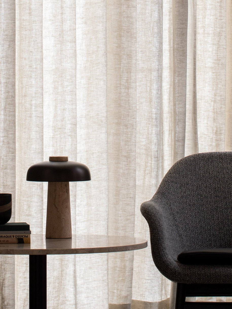 Carla Travertine Table Lamp - view 13