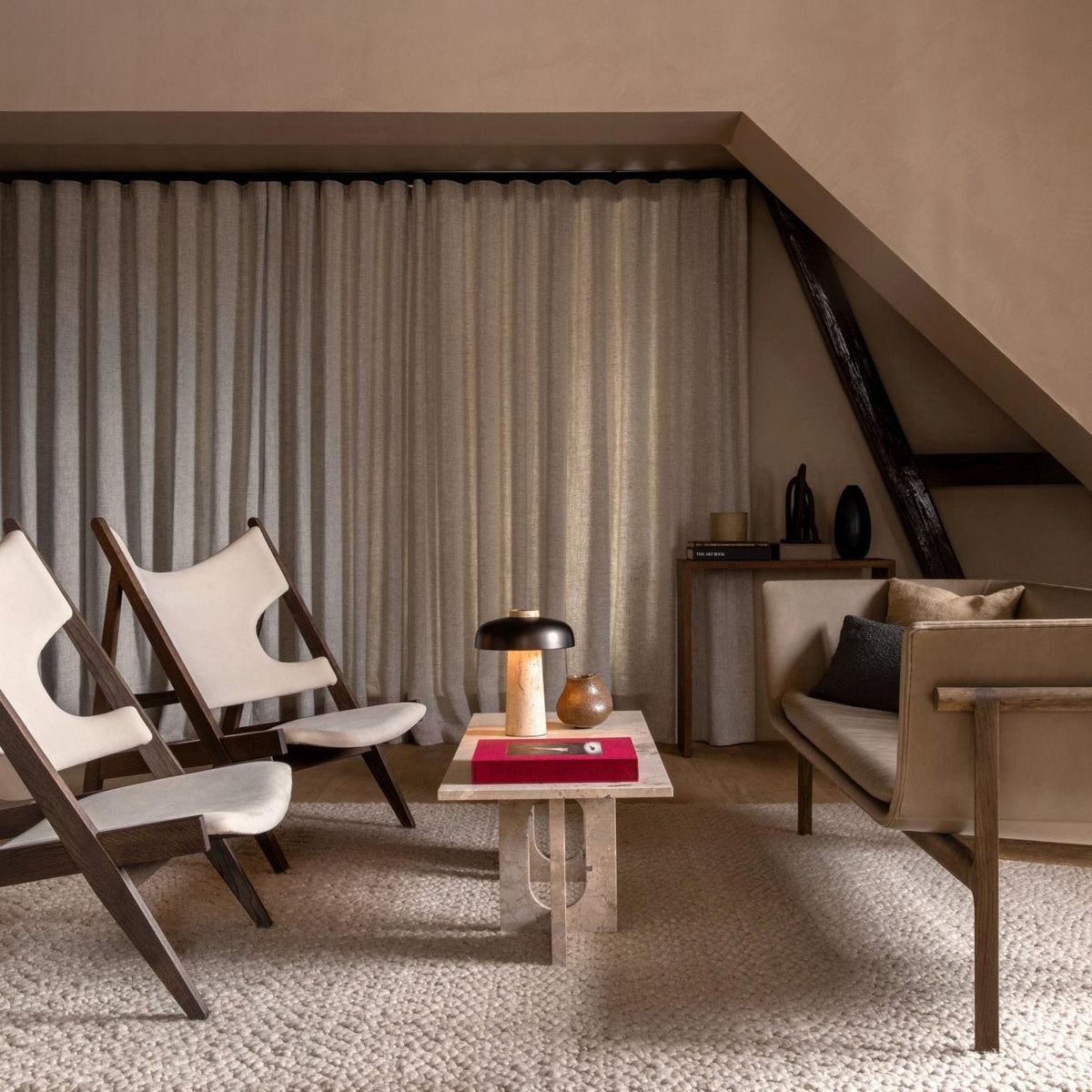 Carla Travertine Table Lamp - view 5