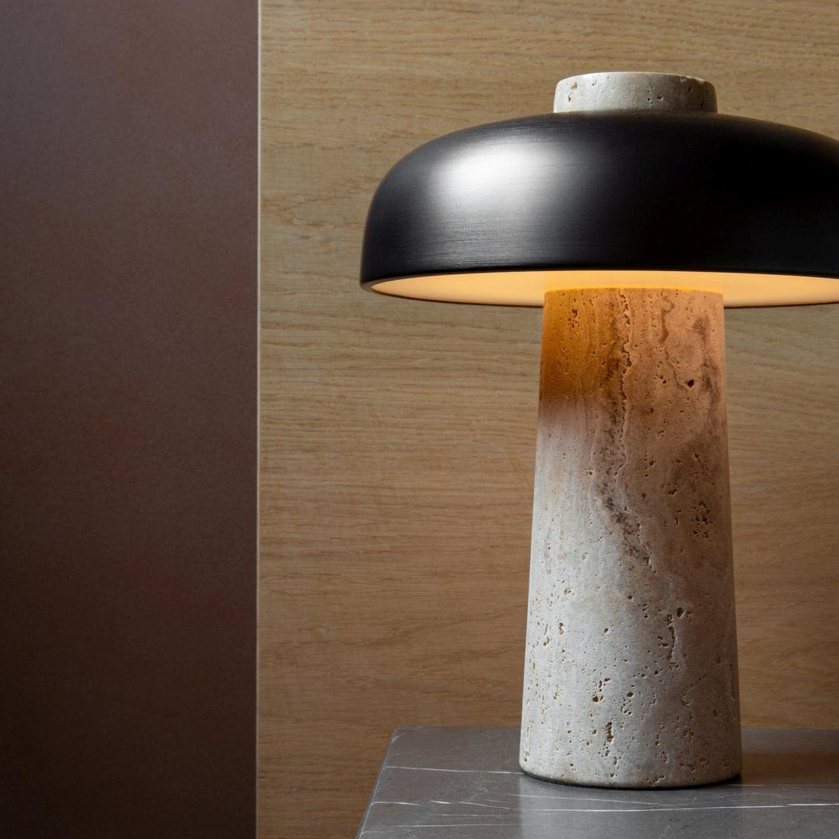 Carla Travertine Table Lamp - view 20
