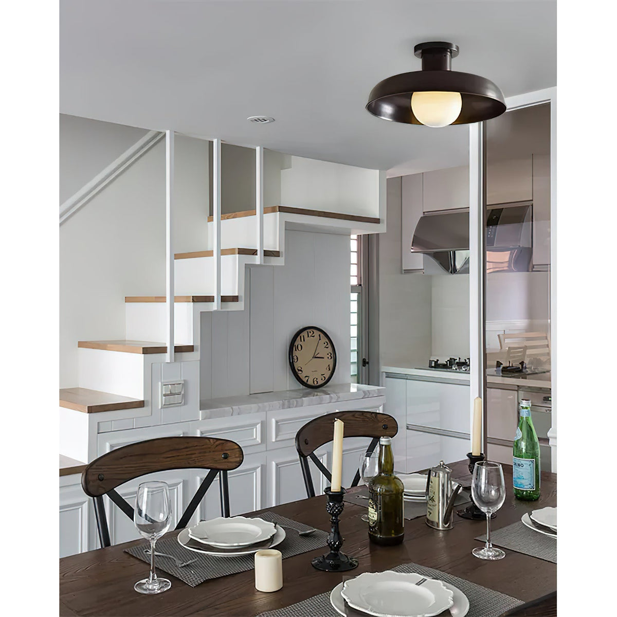 Cadence Semi Flush Ceiling Lamp