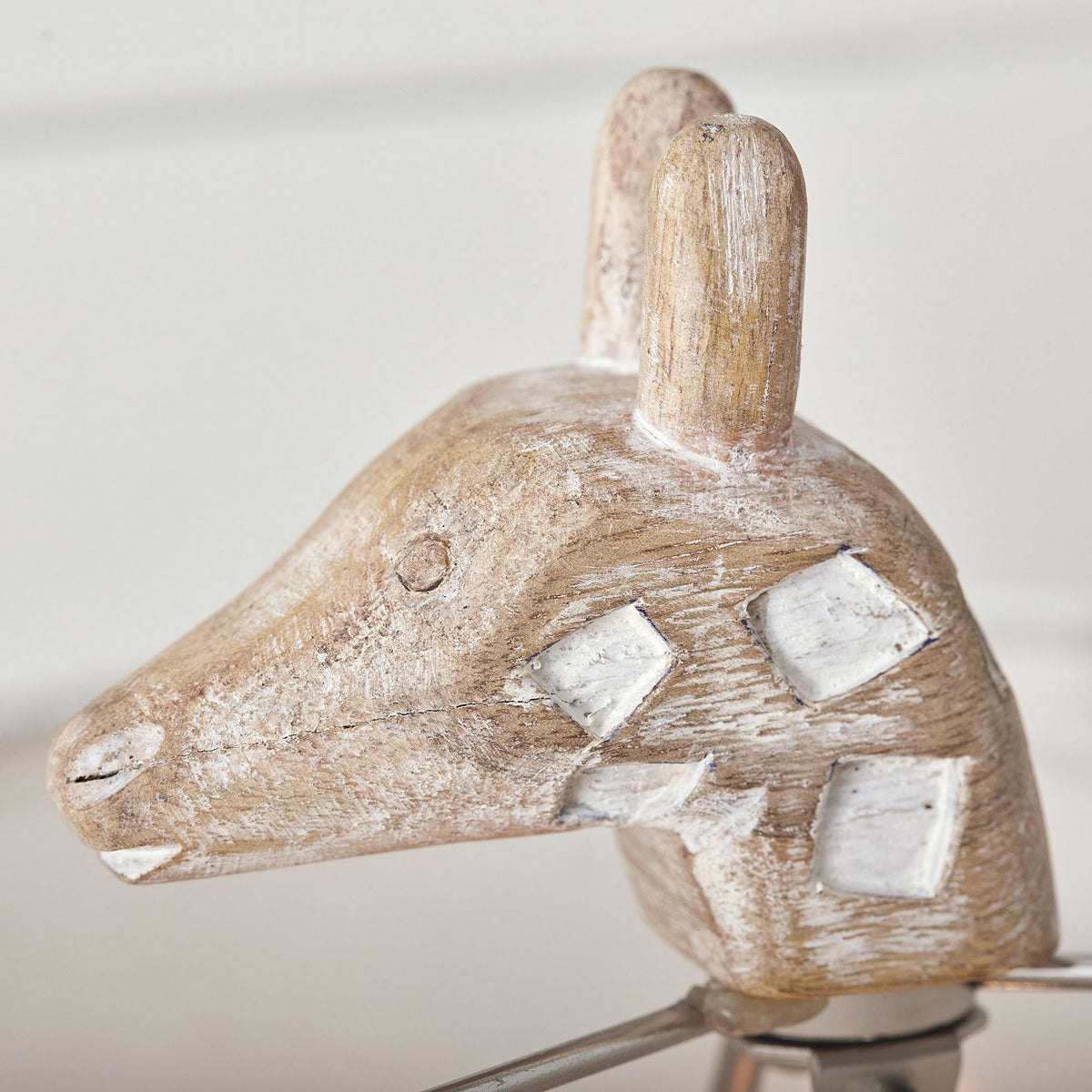 Carved Wood Animal Table Lamp - view 21