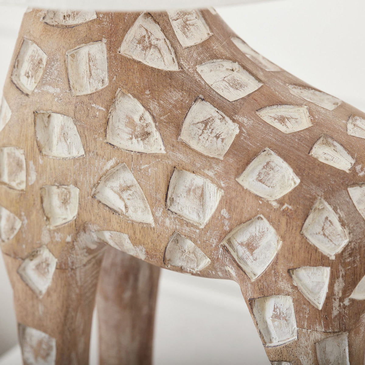 Carved Wood Animal Table Lamp - view 22