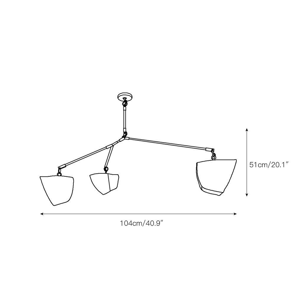 Cassiopeia Mobile Chandelier