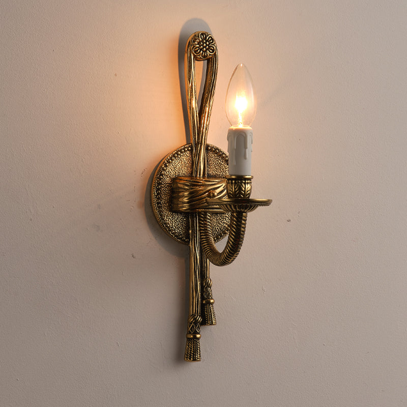 Cast Brass Sconce