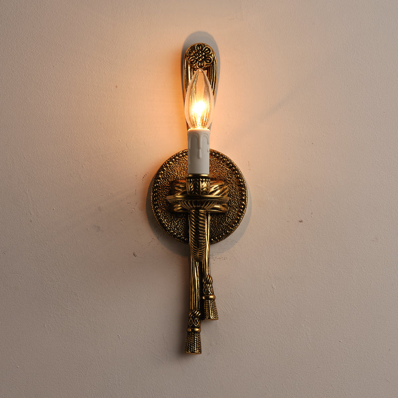 Cast Brass Sconce