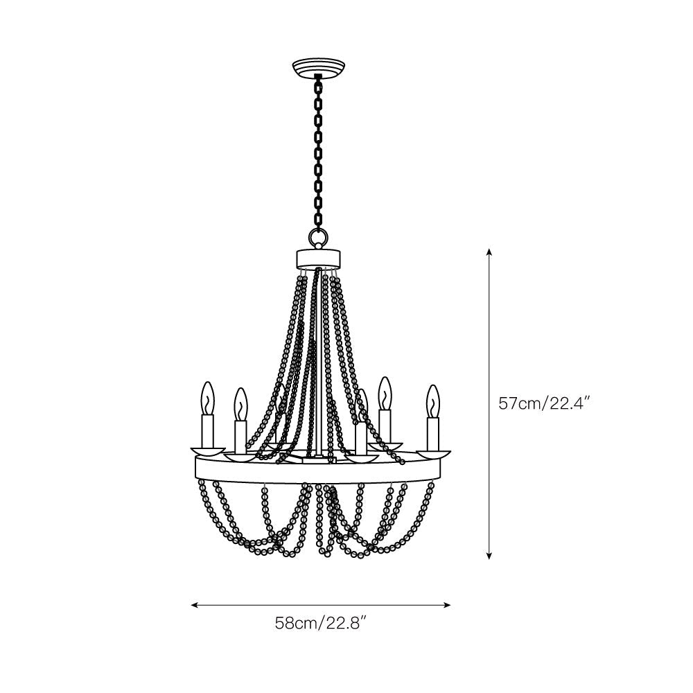 Cavitt Chandelier - view 3