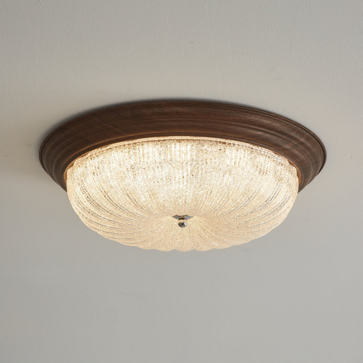 Celestia Walnut Ceiling Light - view 12