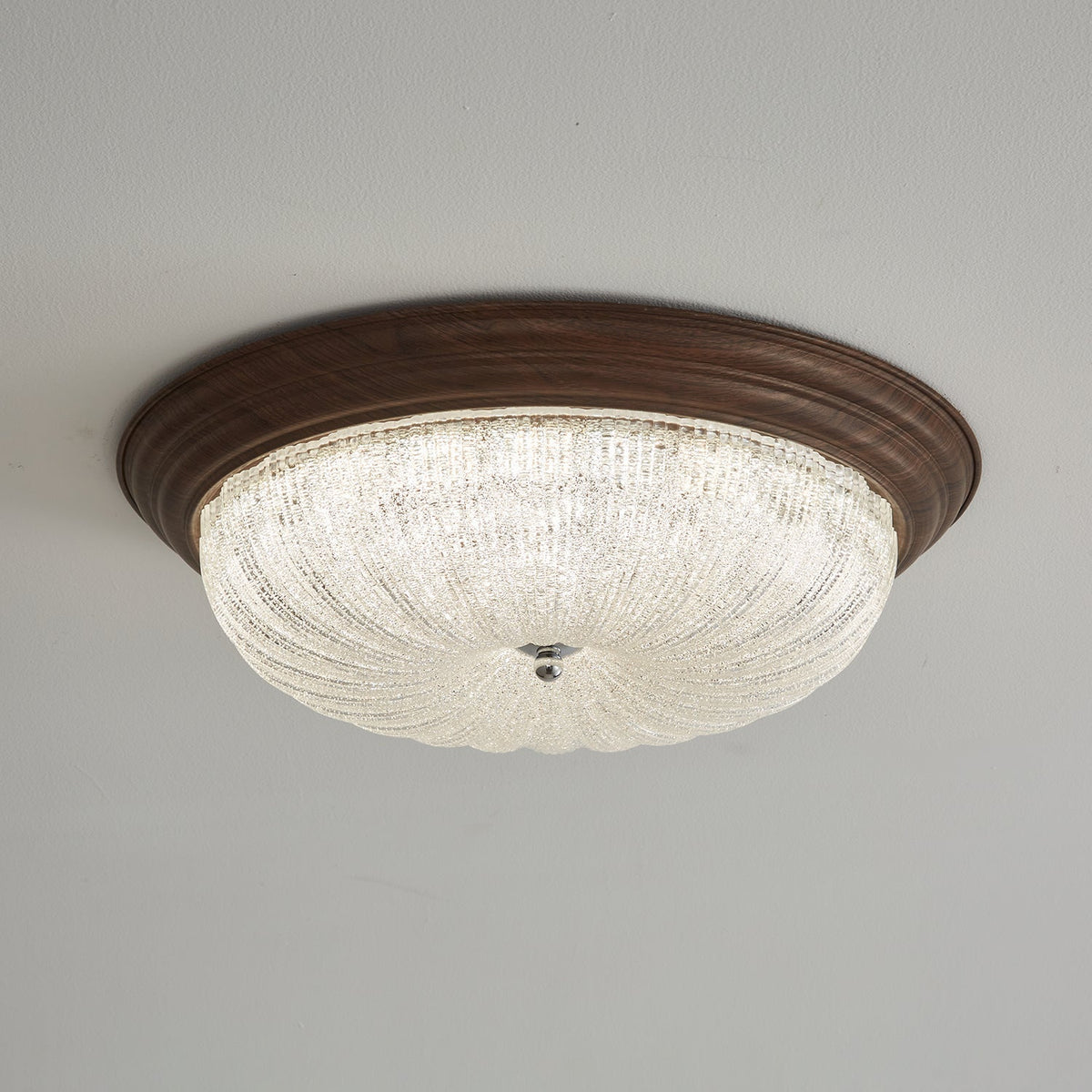 Celestia Walnut Ceiling Light - view 13