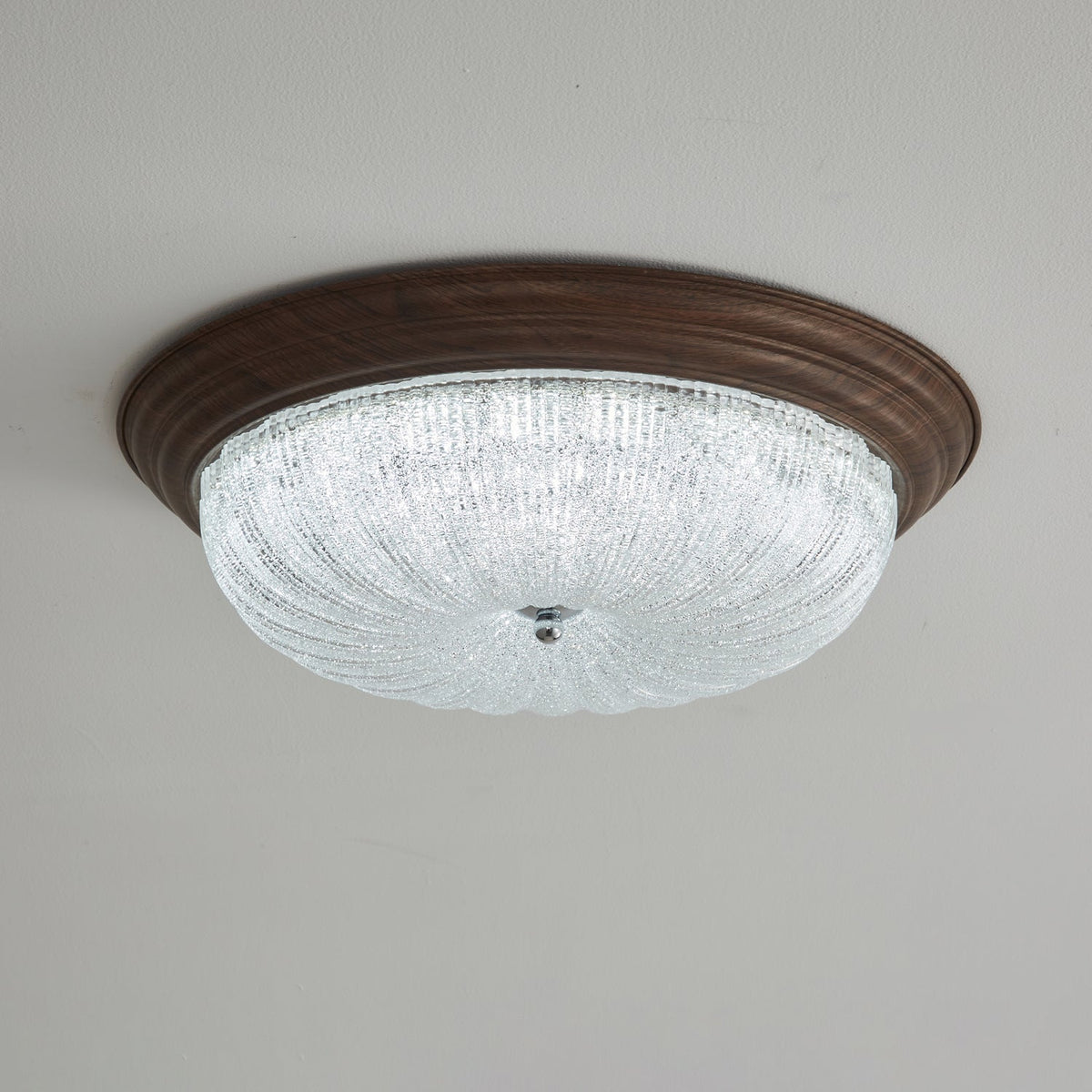 Celestia Walnut Ceiling Light - view 14