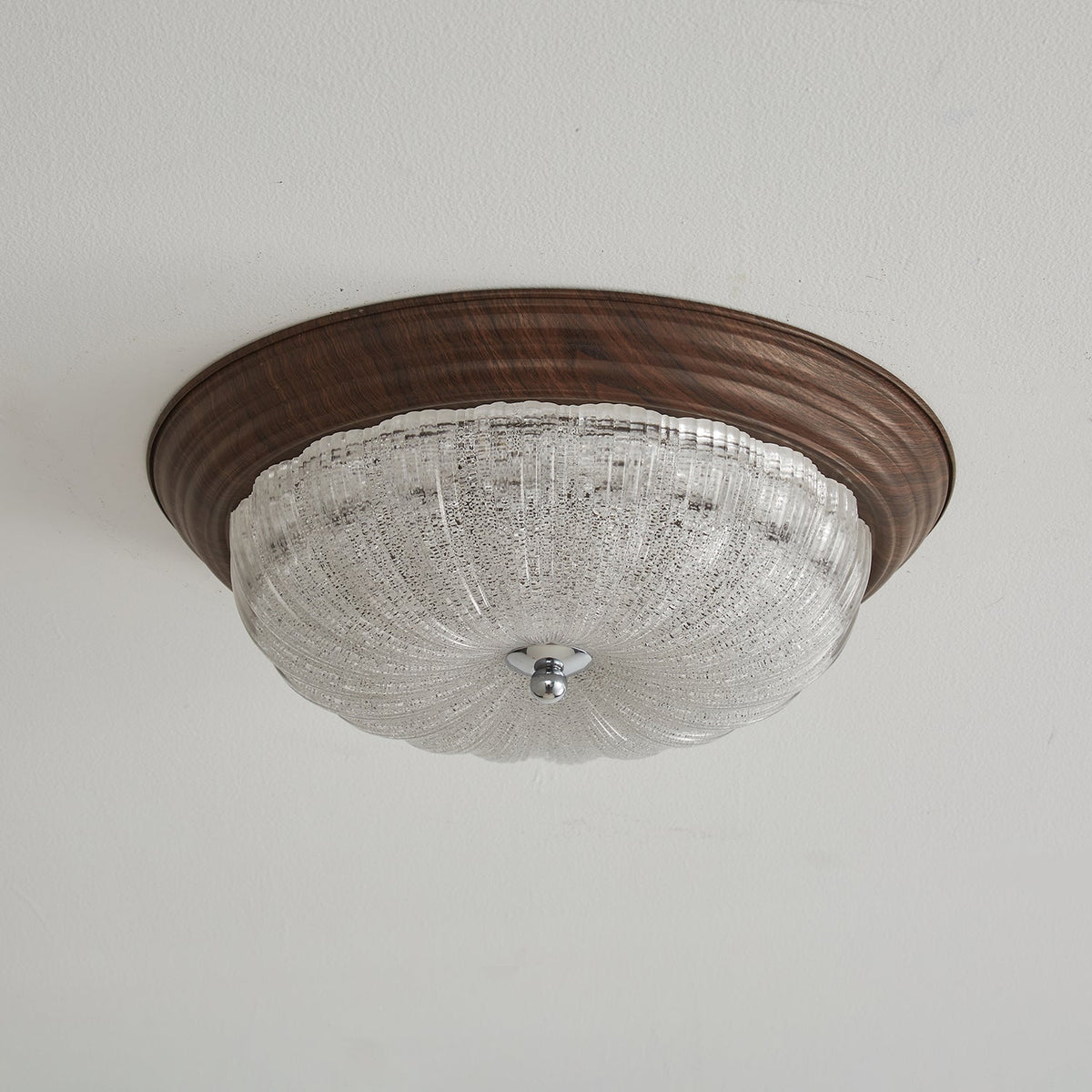 Celestia Walnut Ceiling Light - view 15
